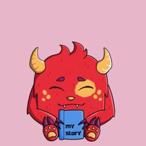 I Believe in My Story - Pink Adult Tee Design