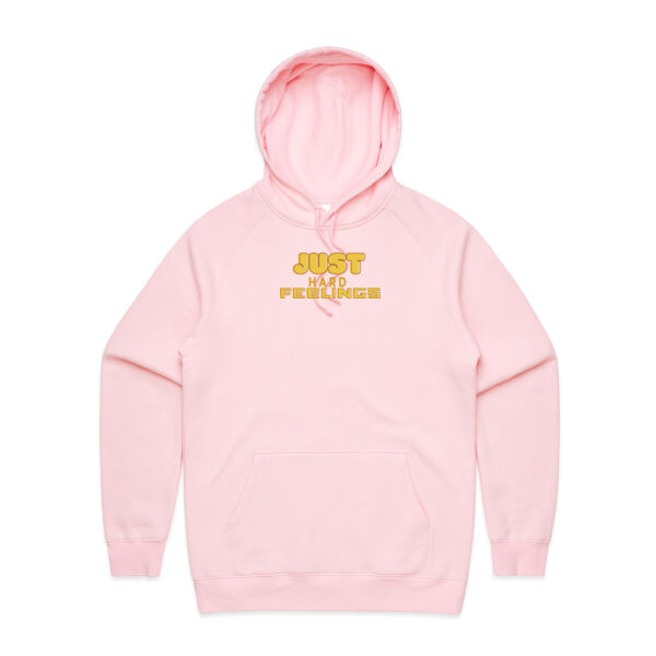 Just Hard Feelings - Yellow Adult Hoodee Thumbnail