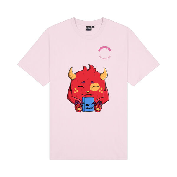 I Believe in My Story - Pink Adult Tee Thumbnail