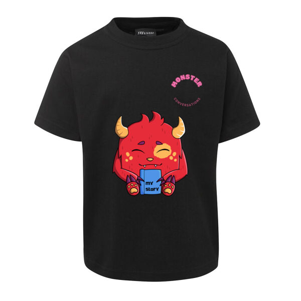 I Believe in My Story - Pink Kids Tee Thumbnail